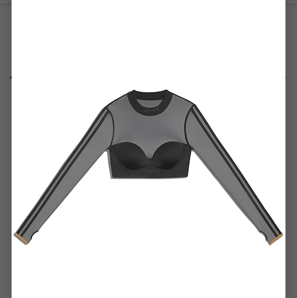 Adidas Ivy Park Mesh Crop Top by Beyonce